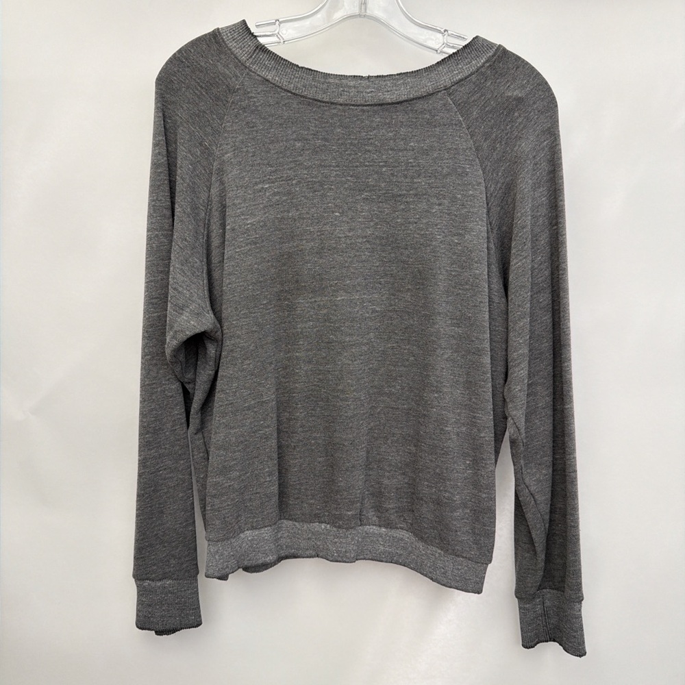 Bliss and Mischief heather gray Sweatshirt